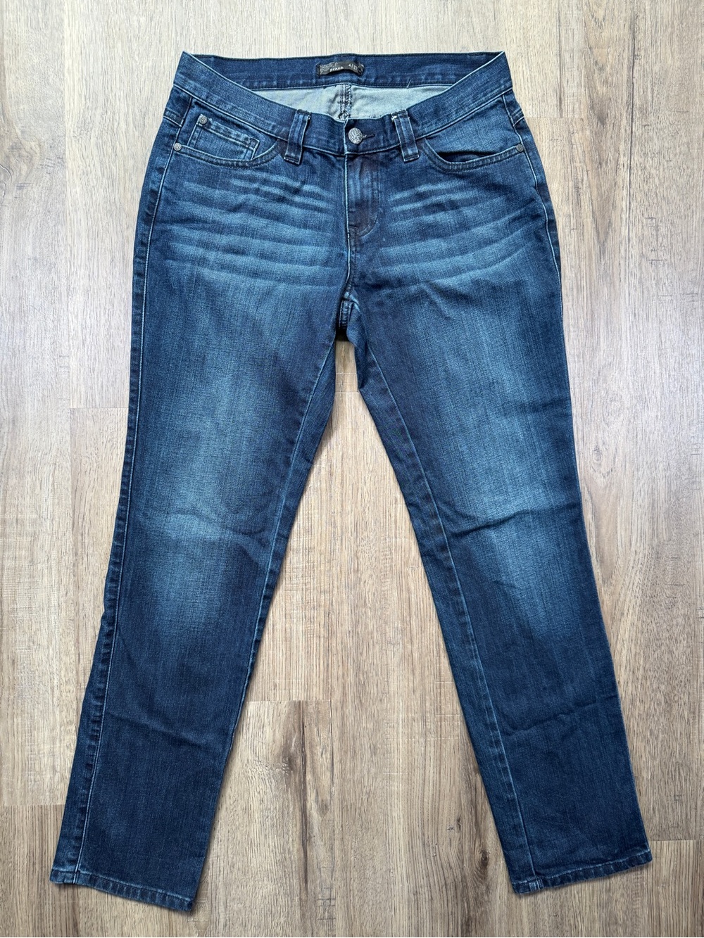 PrAna Organic Cotton Skinny Jeans Dark Wash Size 4/27